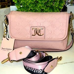 Juicy couture blush pink crossbody